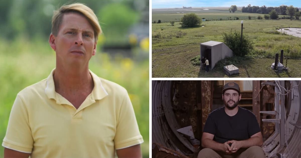 'Zillow Gone Wild' host Jack McBrayer meets Missile Silo owner Andrew Flair (@hgtv)