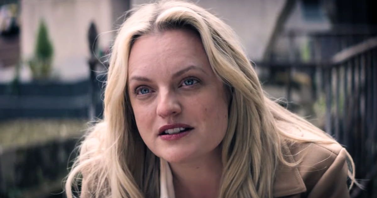 Elisabeth Moss as Imogen Salter tries to discover about her father's murder in the recent episode of 'The Veil' (@hulu)