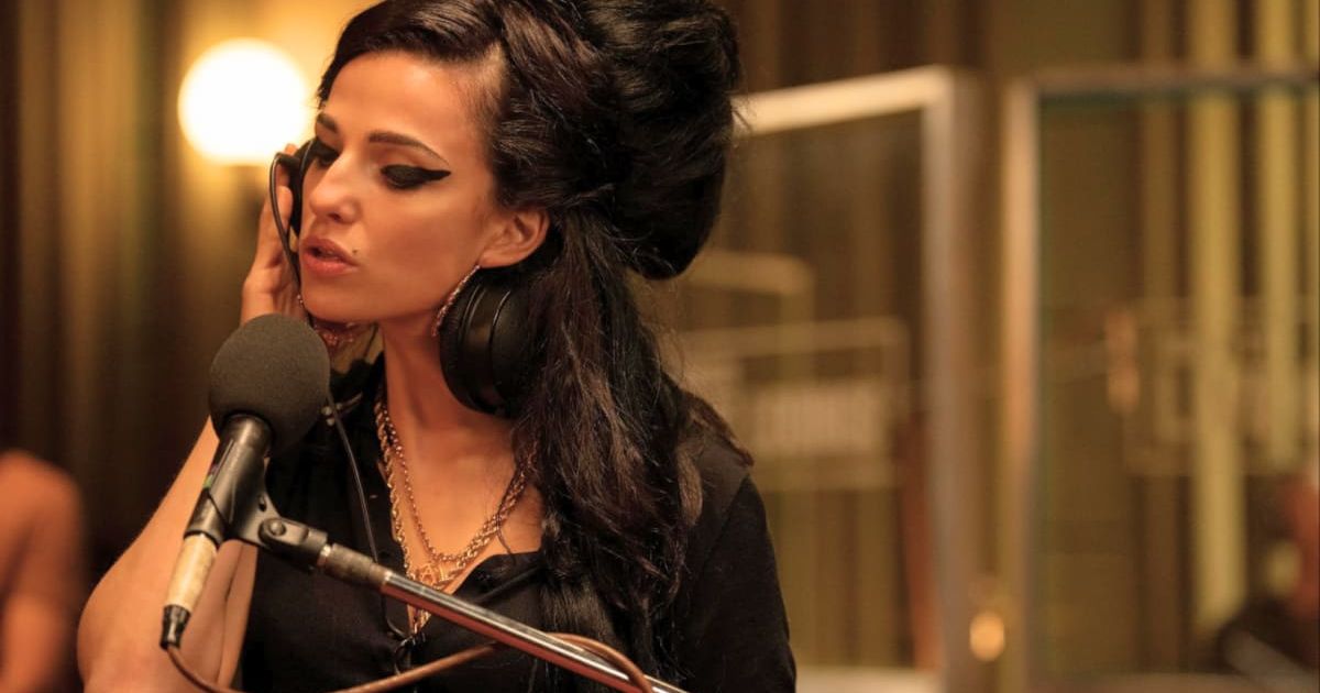Marisa Abela plays the role of Amy Winehouse in 'Back to Black' (@deanrogers)