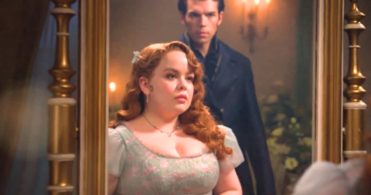 Nicola Coughlan and Luke Newton lead the series in 'Bridgerton' Season 3 (@netflix)