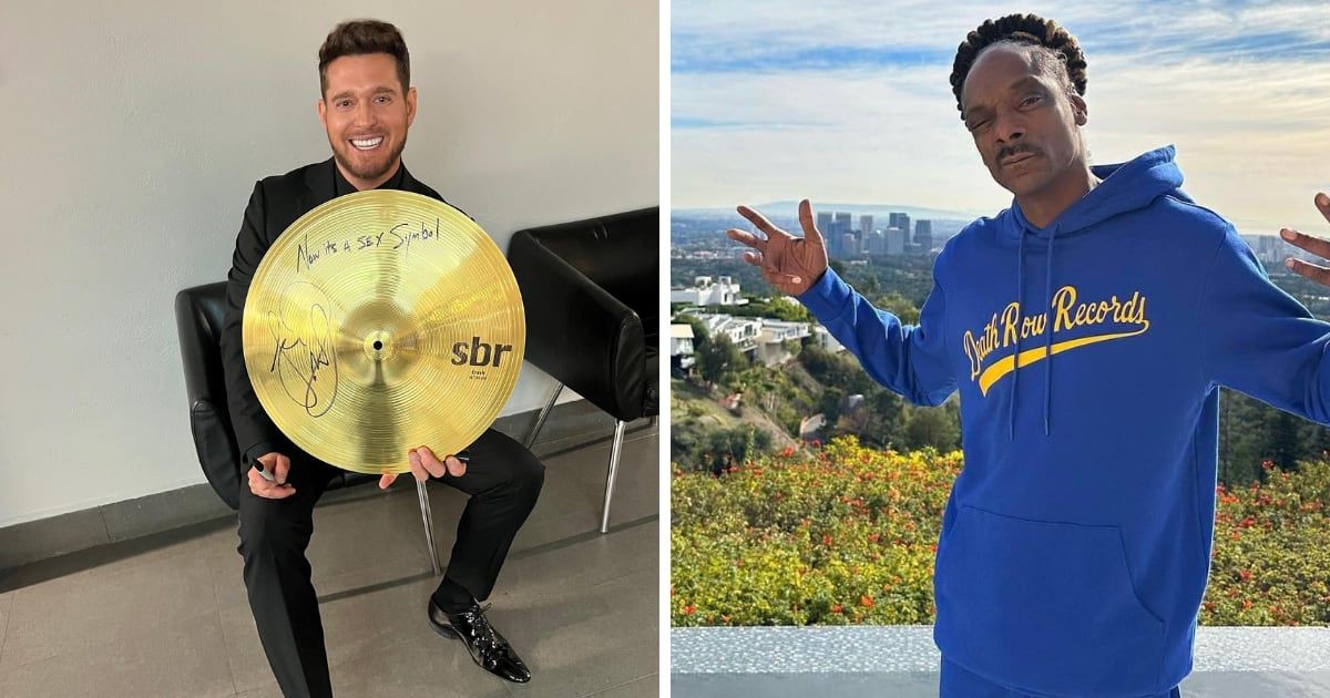 Internet reacts as Michael Bublé and Snoop Dogg join the coaching panel of 'The Voice' Season 26 (Facebook/@MichaelBuble/@snoopdogg)