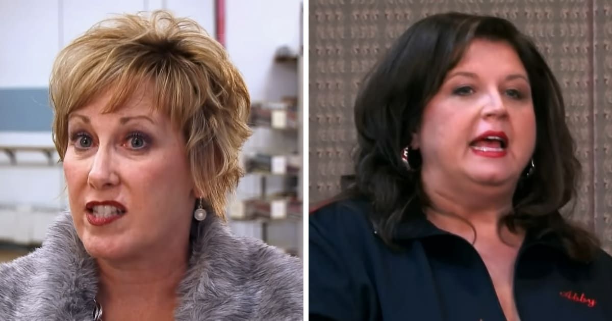Cathy Stein cheated to win against Abby Lee Miller in a dance competition (@lifetime)