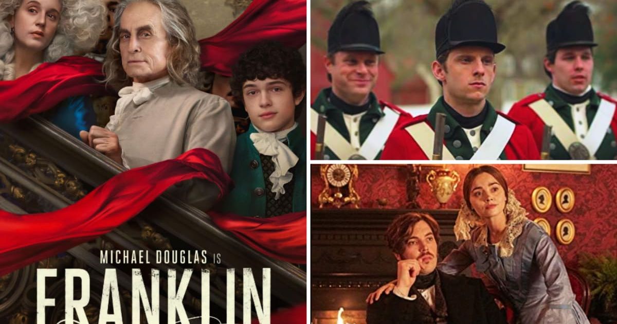 'Turn: Washington's Spies' and 'Victoria', feature in our list of shows similar 'Franklin' (@AMC/@PBS)