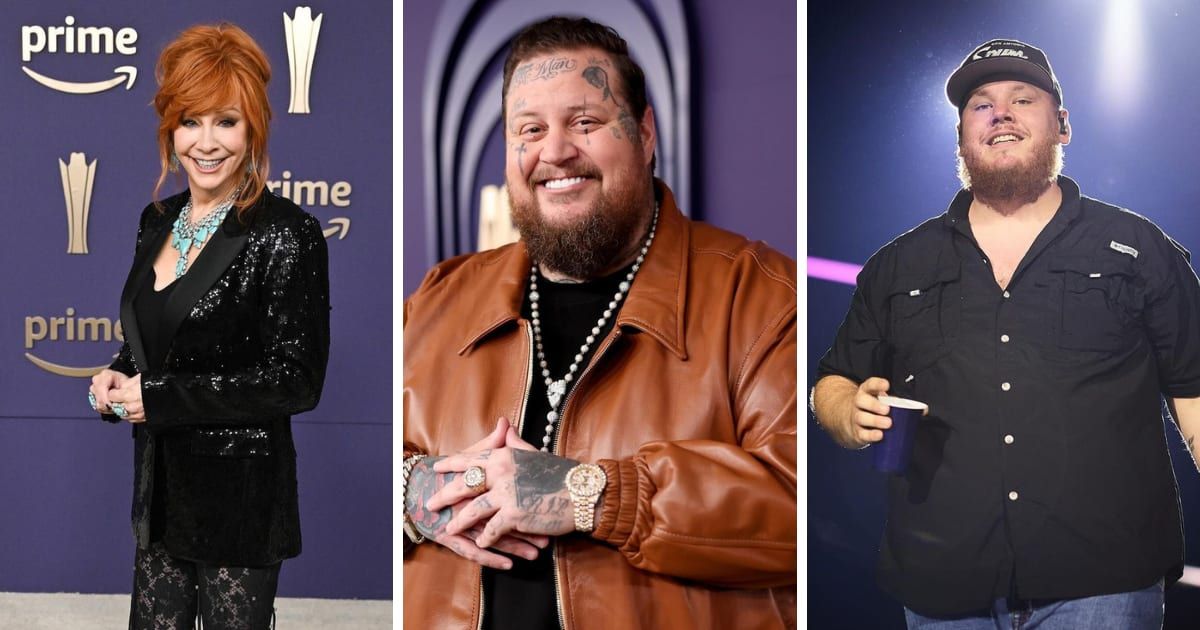 Reba McEntire mocks Jelly Roll and Luke Combs in her opening speech at ACM Awards 2024 (Instagram/@acmawards/@lukecombs)