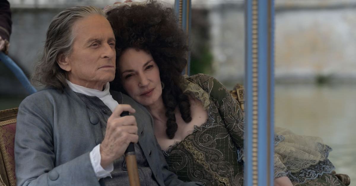 Despite Michael Douglas' compelling portrayal of Benjamin Franklin, Apple TV+'s 'Franklin' fails to hold our attention (@appletv+)