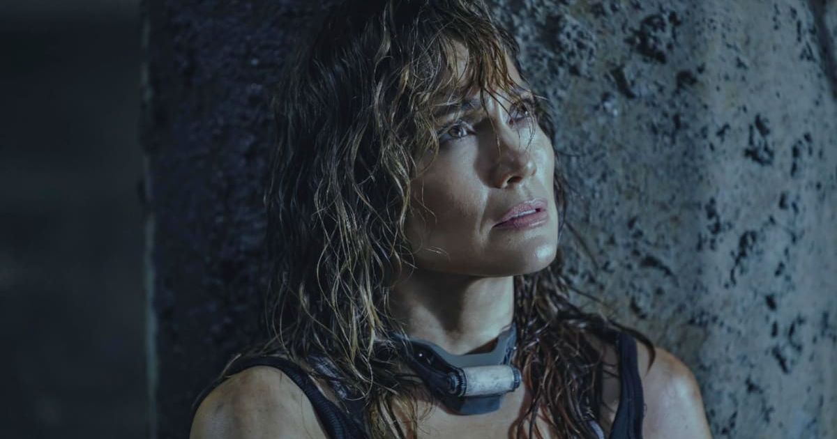 Jennifer Lopez stars as the lead character Atlas Shepherd in 'Atlas' (@netflix)