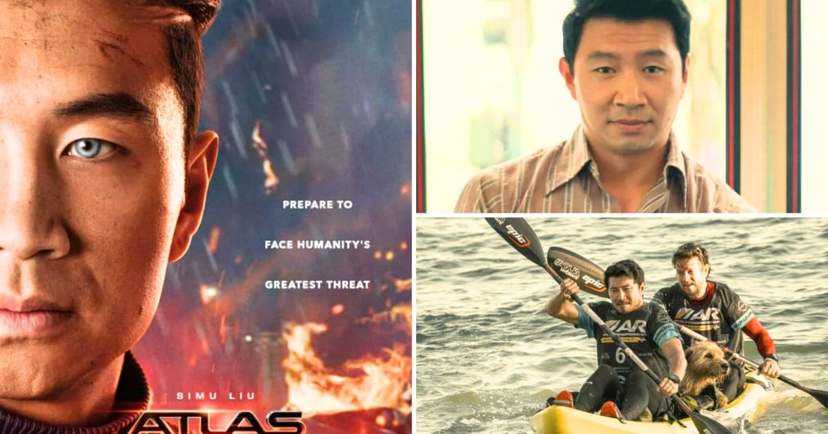 Here are Simu Liu's top 6 films before the release of 'Atlas' on Netflix (@netflix, YouTube/@lookatthemoonpictures)
