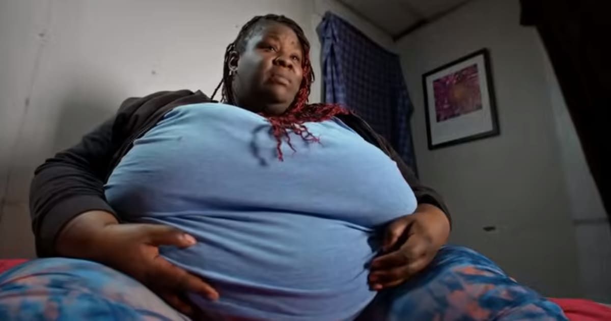 Syreeta Covington weighed 603 pounds when she sought help from Dr Now on 'My 600-lb Life' (@TLC)