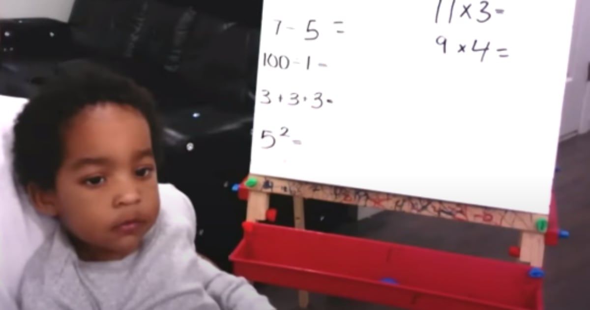 2-year-old Baby Dev stuns 'AGT' judges with math skills in Season 19 premiere (youtube/@kellyclarksonshow)