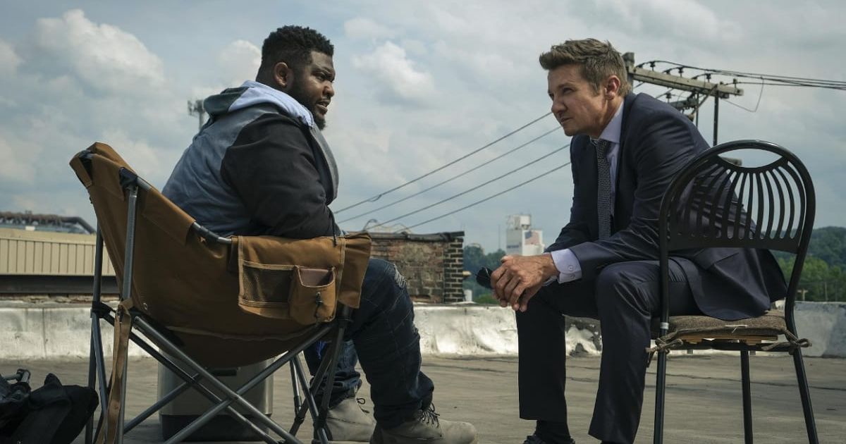 Jeremy Renner and Tobi Bamtefa return to play their characters in 'Mayor of Kingstown' Season 3 (Paramount+/@dennis.p)