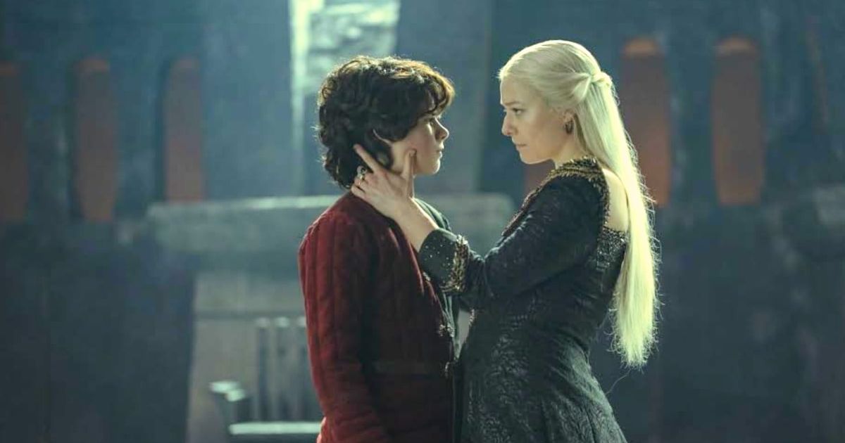 Prince Lucerys aka Luke Velaryon gets killed by dragon Vhagar in the final episode of Season 1 (@hbo)