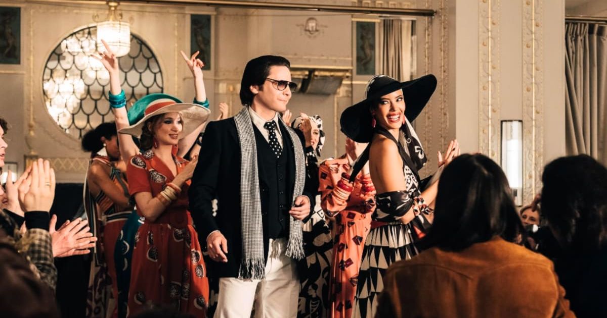 Daniel Brühl's 'Becoming Karl Lagerfeld' will dig into the ascent of renowned fashion designer Karl Lagerfeld (@hulu)