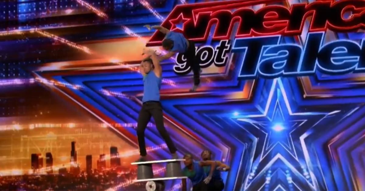 'AGT' fans unimpressed after Hakuna Matata Acrobatic face number of slip ups (@nbc)