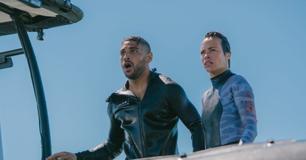 Sophia and Adil race against time to battle against the unstoppable Lilith in 'Under Paris' (@netflix)