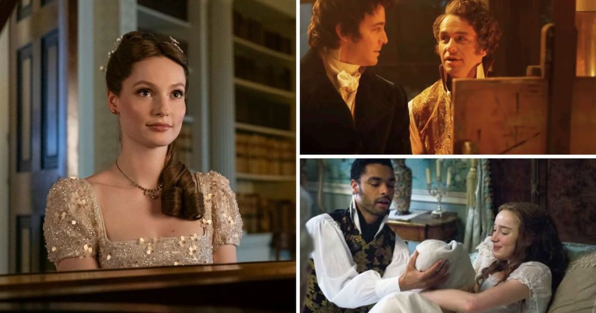 The ton's gender double standards remain unchecked, despite the progressive facade on 'Bridgerton' (@netflix)