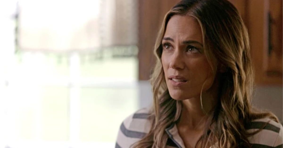 Jana Kramer's performance in 'Gaslit by My Husband' is truly captivating, infusing the film with even more depth and intensity (@lifetime)