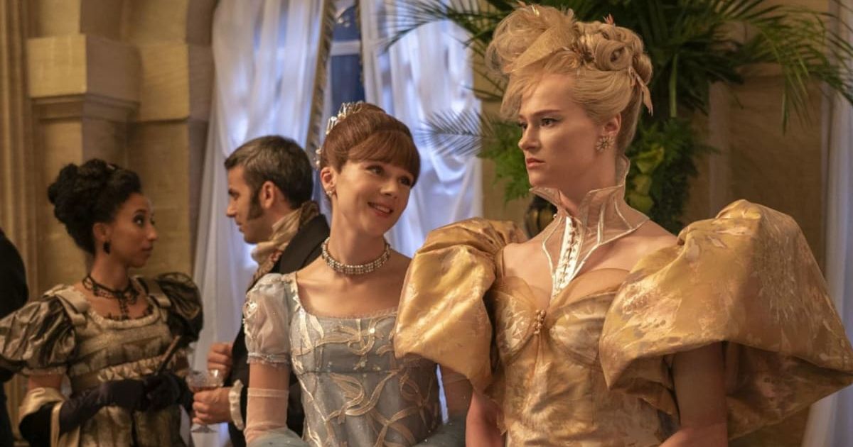 Cressida Cowper and Eloise Bridgerton's friendship in 'Bridgerton' Season 3 has raised eyebrows (Netflix/@liamdaniel)