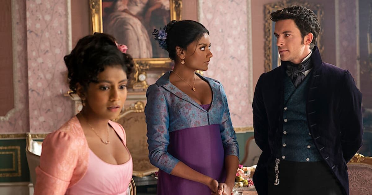Uncover the hidden drama lurking beneath the glittering façade of high society in 'Bridgerton' (@netflix)