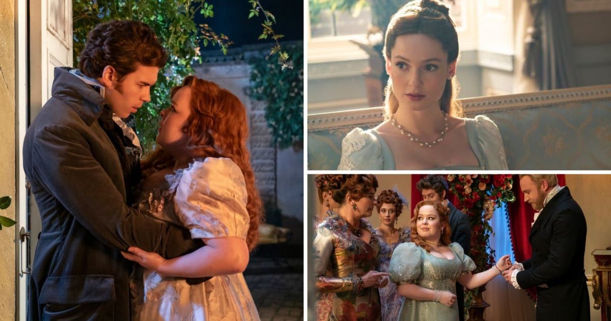 Love and secrets entwine as Francesca Bridgerton debuts, Colin returns with a transformation, and Penelope Featherington's past haunts her at Lady Danbury's ball (@netflix)