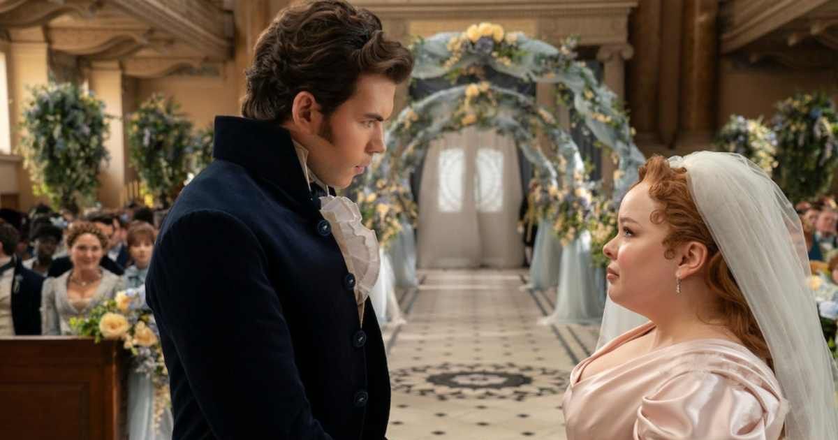 Nicola Coughlan and Luke Newton's sex scene in 'Bridgerton' faces backlash from fans (@netflix)