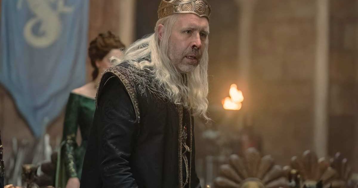 King Viserys Targaryen had a peaceful rule but his questionable decisions caused chaos for his successors (@hbo)