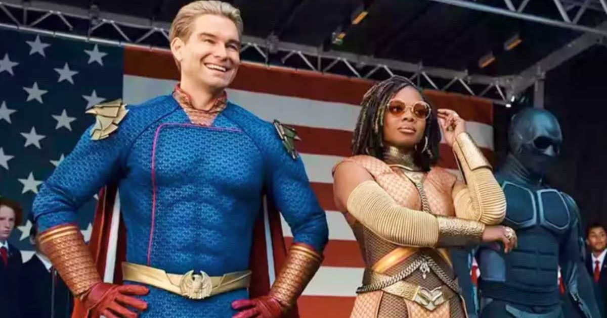Homelander recognizes Sister Sage's extraordinary intelligence as invaluable, swiftly enlisting her to devise a plan for global domination (@primevideo)