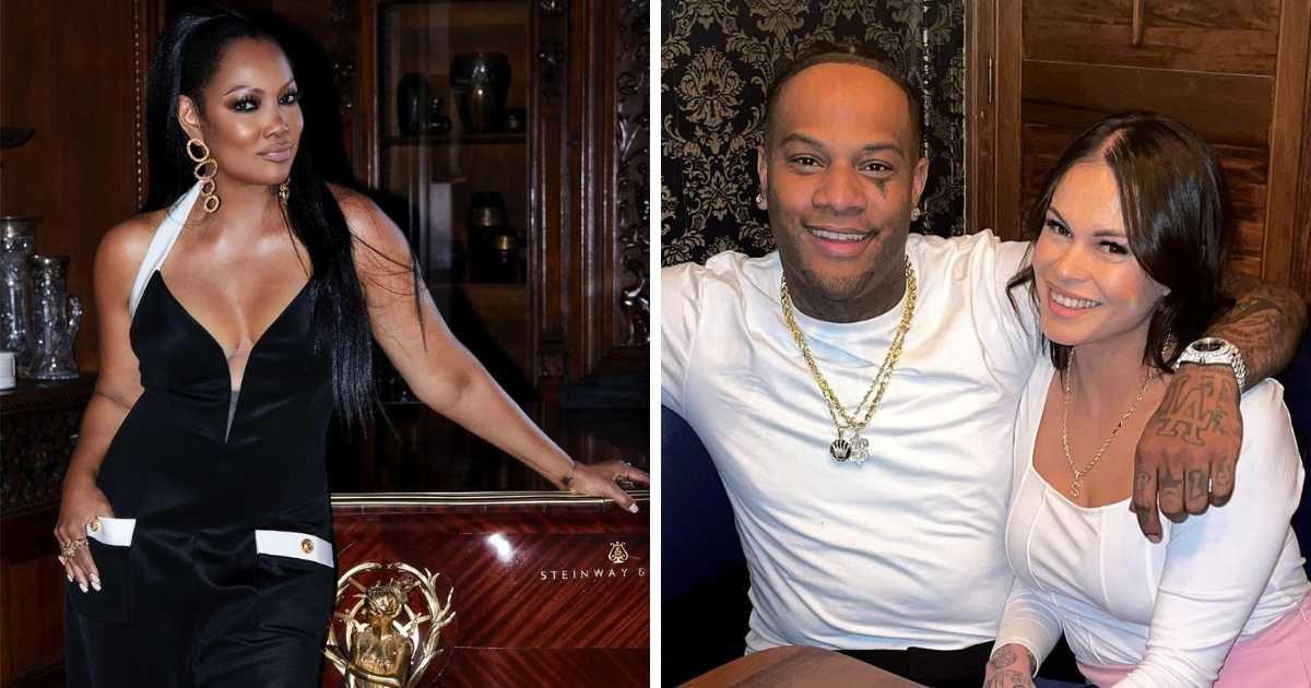 Oliver Saunders and his girlfriend Shantei announce pregnancy (Instagram/@garcelle/@iamoliversaunders)