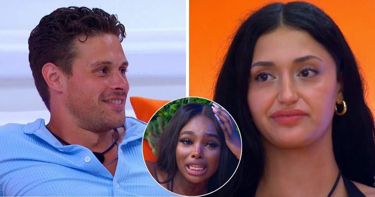 JaNa Craig worried as recently single Leah Kateb chats up with former 'Love Island USA' star's boyfriend, Connor Newsum (@peacock)