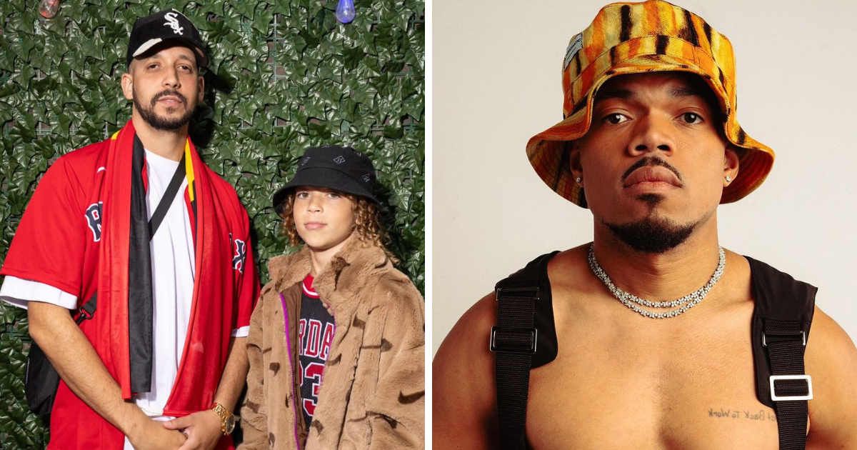 Flewnt and Inkabee met Chance The Rapper (Instagram/@flewnt_mc/@chancetherapper)