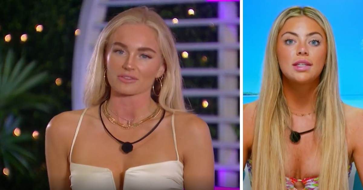 'Love Island USA' Season 6 female islanders chose to stand behind Liv Walker to save her, resulting in Cassidy Laudano being eliminated (@peacock)