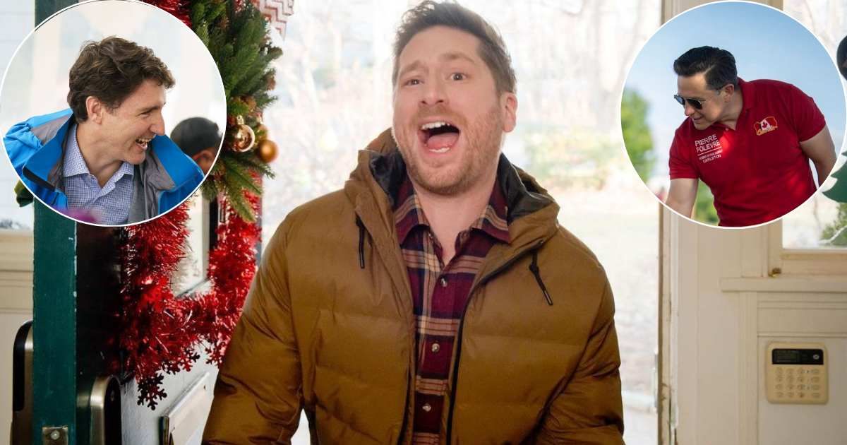 'AGT' Season 19 comedian Chris Wilson impersonates Pierre Poilievre and Justin Trudeau (Instagram/@imchriswilson/Facebook/@justinpjtrudeau/@pierrepoilievremp)