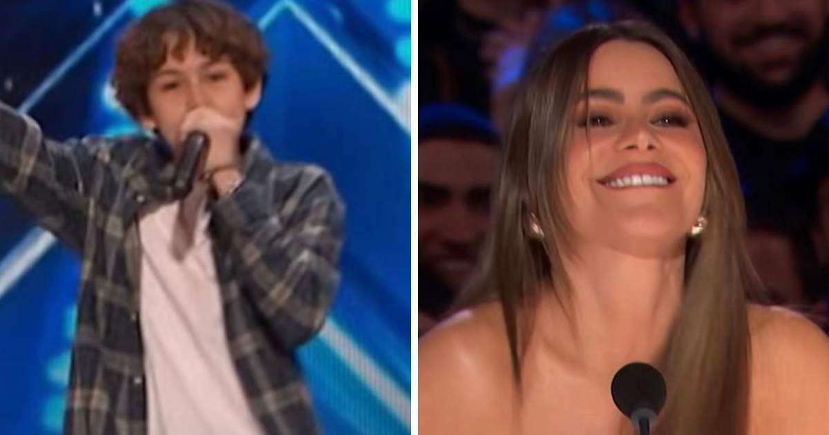 'AGT' contestant Jollux tries to impress fellow Colombian Sofia Vergara by giving a shoutout to her during the performance (Instagram/@agt)