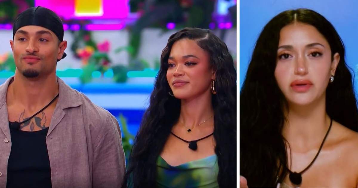 'Love Island USA' star Miguel Harichi and Sierra Mills's recoupling leaves Leah Kateb heartbroken (@peacock)