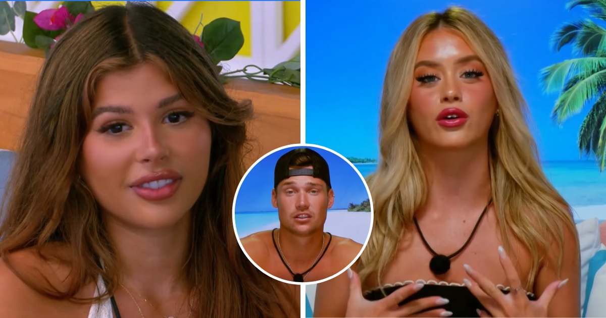 Daniela Rivera chimed in between Kaylor Martin and Aaron Evans (@peacock)