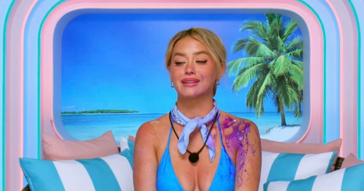 ‘Love Island USA’ star Kaylor cries after knowing Aaron's Casa Amor secret (@peacock)