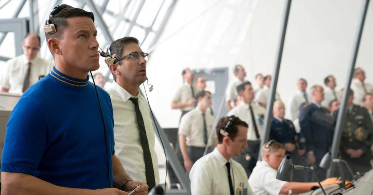 'Fly Me to the Moon' is a rom-com film starring Scarlett Johansson and Channing Tatum (@appletv+)