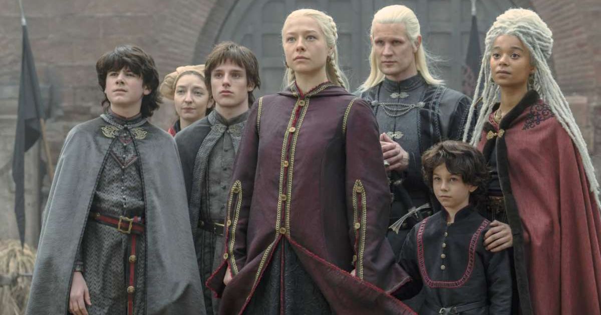 Daemon Targaryen is on the Blacks faction while Aemond is with the Greens (@hbo)