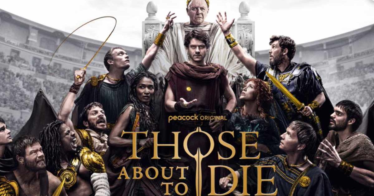 Anthony Hopkins starrer 'Those About to Die' premiered on Peacock on July 18, 2024 (@peacock)