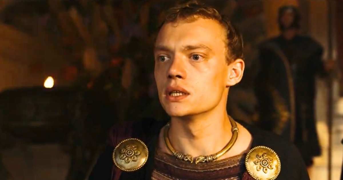 Domitian Flavianus makes an unexpected move in the finale episode of 'Those About to Die' (@peacock)