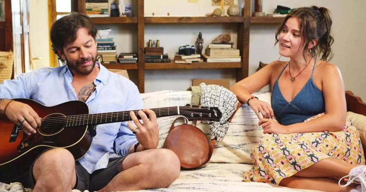 'Find Me Falling' features Harry Connick Jr as an aging rockstar who crosses paths with an old lover (@netflix)