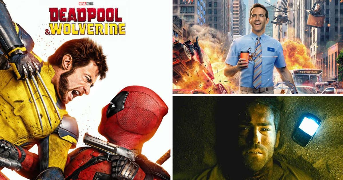 Witness the charm and wit that have made Reynolds a Hollywood favorite (@marvelentertainment/@disney+/@warnerbrospictures)