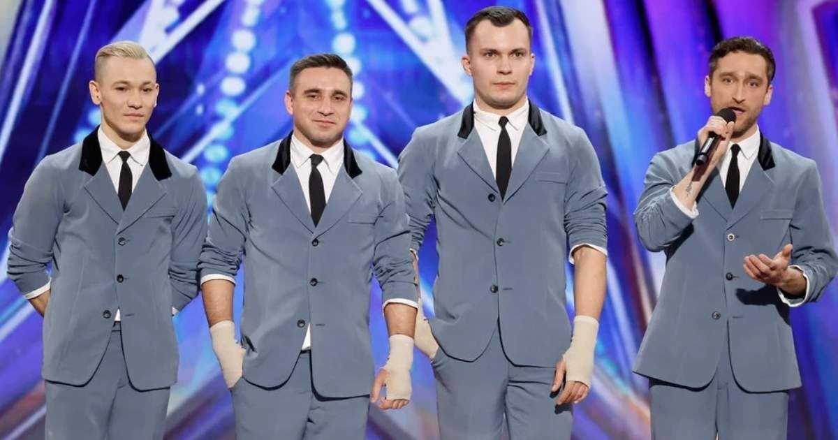 'AGT' Season 19' acrobatic group Prilepin Quartet has recently toured China, captivating fans with their extraordinary performances (@nbc)
