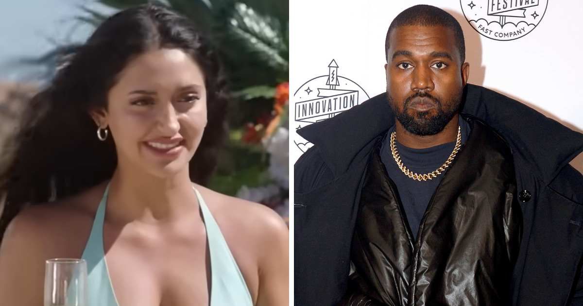 'Love Island USA' Season 6 star Leah Kateb recently teased a potential past romance with Kanye West (@peacock/@gettyimages)