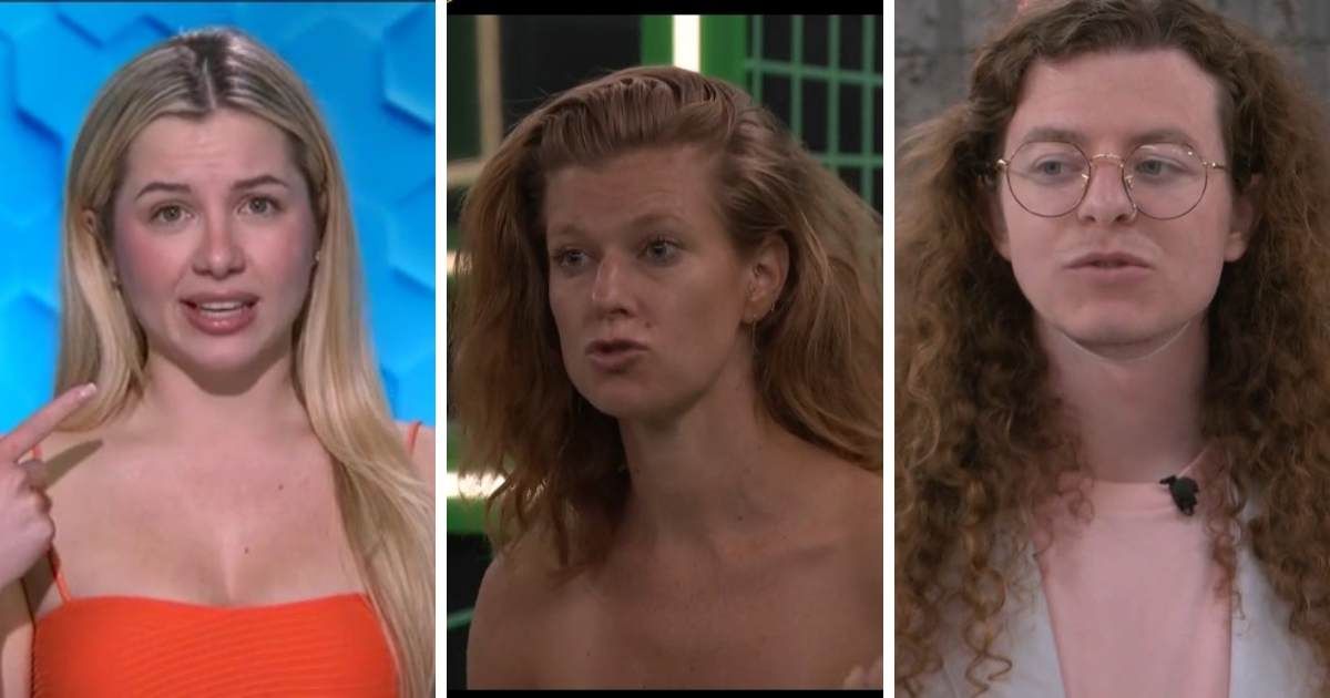 Leah Peters and Cedric Hodges plot Lisa Weintraub's eviction in 'Big Brother' Season 6 (@CBS)