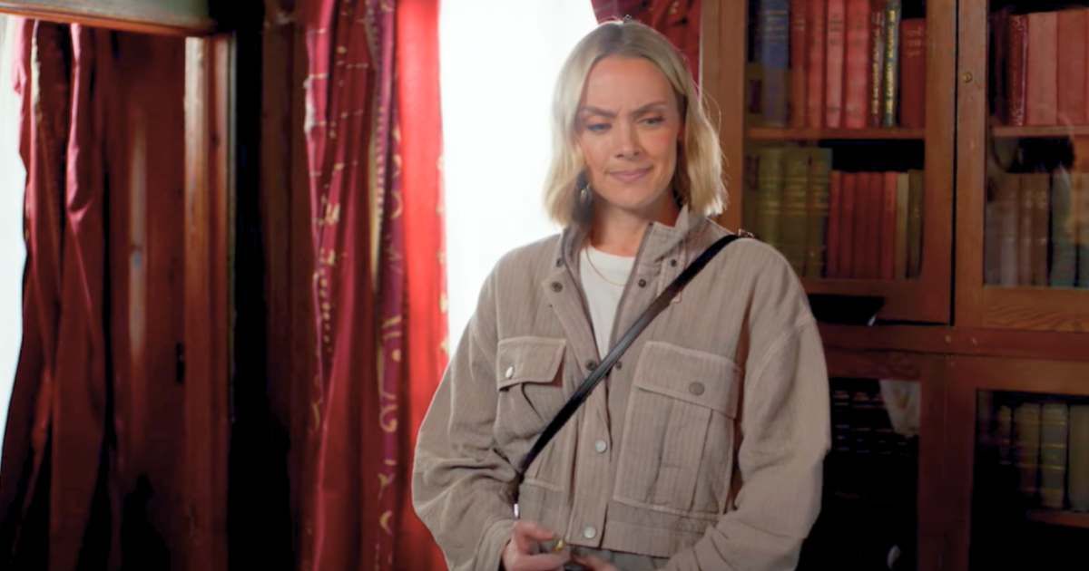 'Jazz Ramsey: A K-9 Mystery' stars Rachel Skarsten as Jazz, a K9 trainer, and Corey Sevier as Detective Nick, her ex-boyfriend (@hallmark)