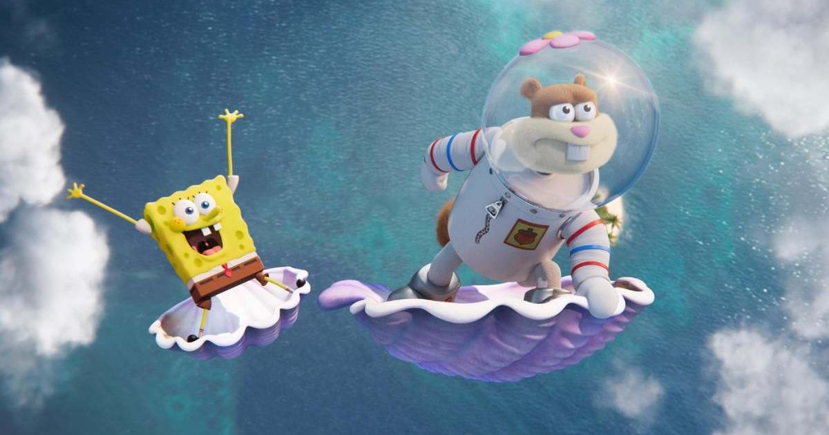 SpongeBob Squarepants and Sandy Cheeks's endearing bond takes center stage in 'Saving Bikini Bottom: The Sandy Cheeks Movie' (@netflix)