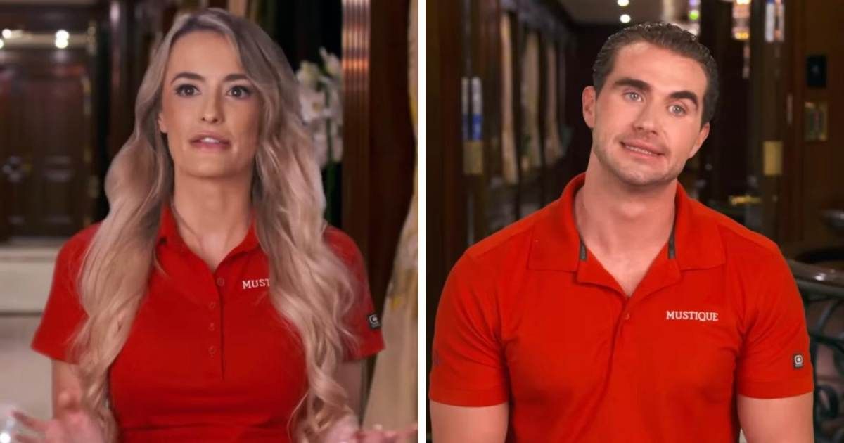 'Below Deck Med' star Elena Dubaich appears unhappy with Joe Bradley's new song about their romantic situation (@bravo)