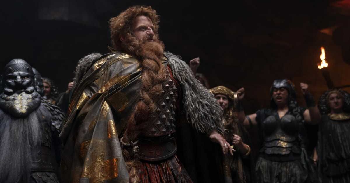 Durin's near-reveal of his secret name to Elrond in 'The Lord of the Rings: The Rings of Power' highlights their deep friendship (@primevideo)