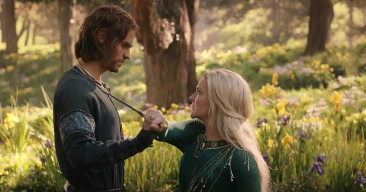 In 'The Lord of the Rings: The Rings of Power', Galadriel's decision to keep Halbrand's true identity as Sauron a secret defies logic  (@primevideo)