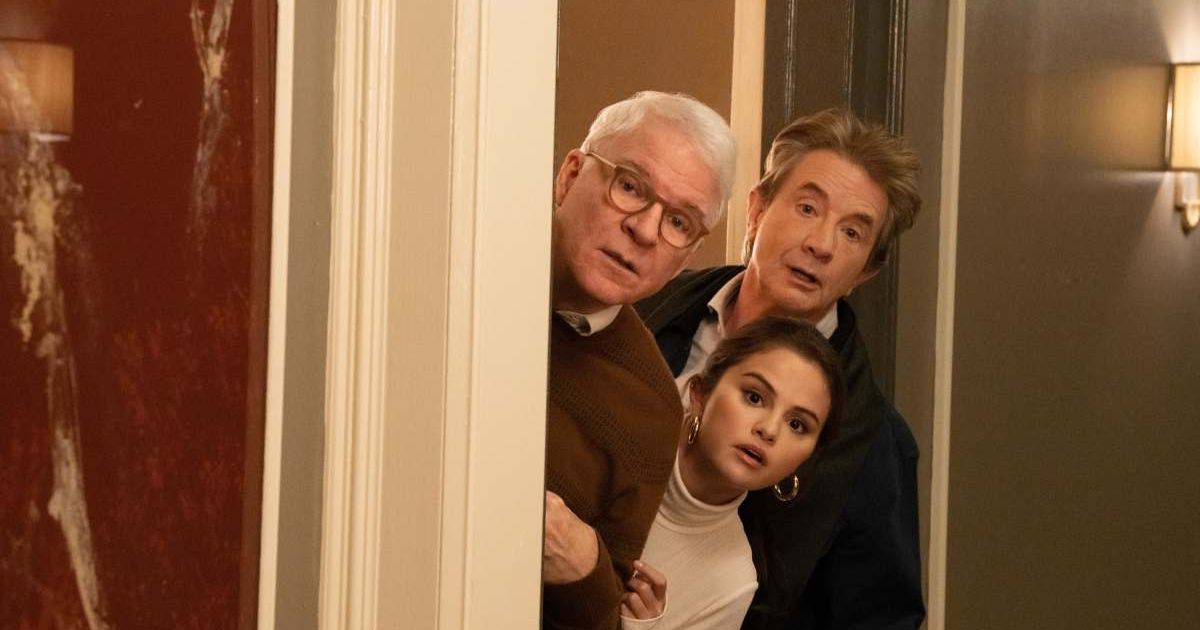 Charles, Oliver and Mabel will pair up to solve a new murder mystery in Season 4 of 'Only Murders in the Building' (@hulu)